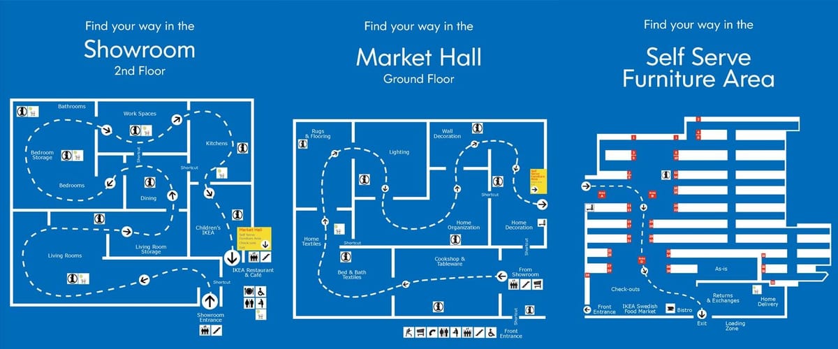 नक्शे के ikea स्टॉकहोम