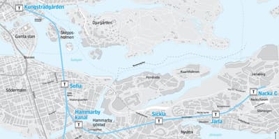 नक्शे के nacka स्टॉकहोम